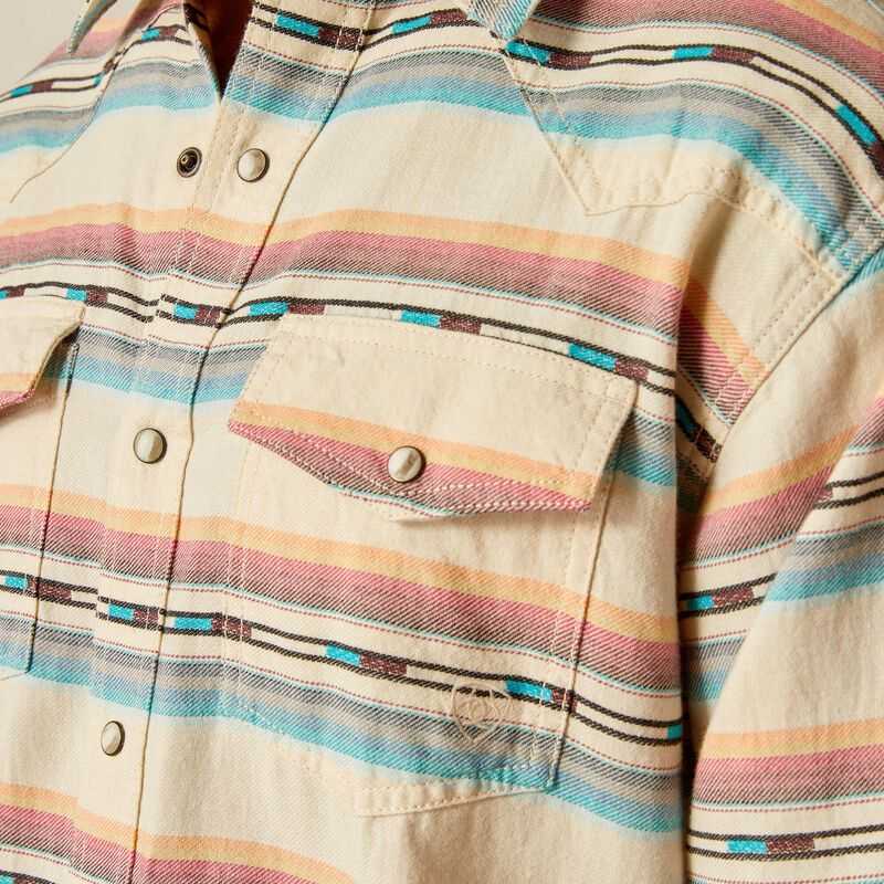 Ariat Hansel Retro Fit Shirt Sandshell | 315GWAOCB