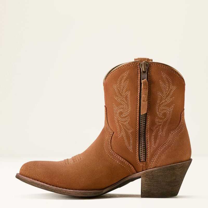 Ariat Harlan Western Boot Walnut Suede | 742NHALBF