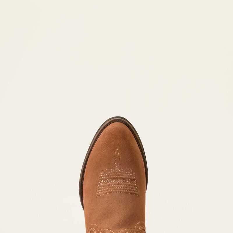 Ariat Harlan Western Boot Walnut Suede | 742NHALBF