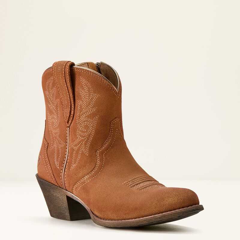 Ariat Harlan Western Boot Walnut Suede | 742NHALBF