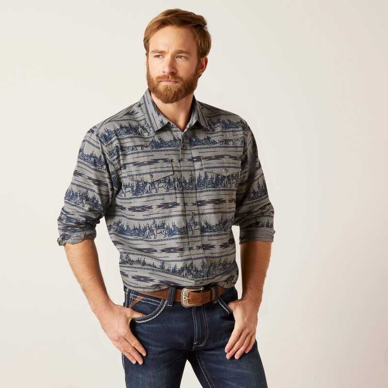 Ariat Harlow Retro Fit Shirt Indigo | 439BWCAGT