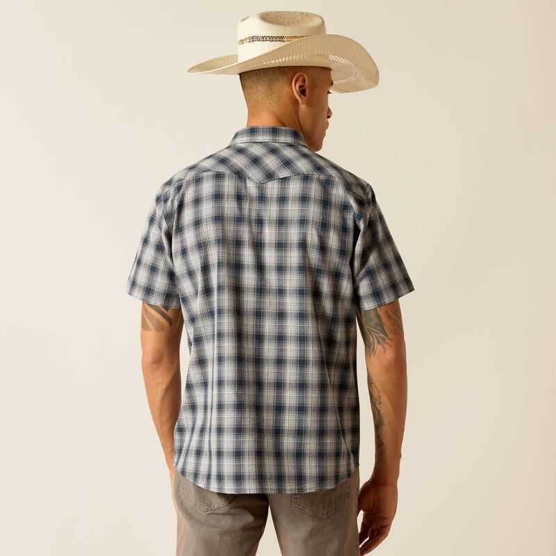 Ariat Haven Retro Fit Shirt Deep Pond | 824ZMNCXR