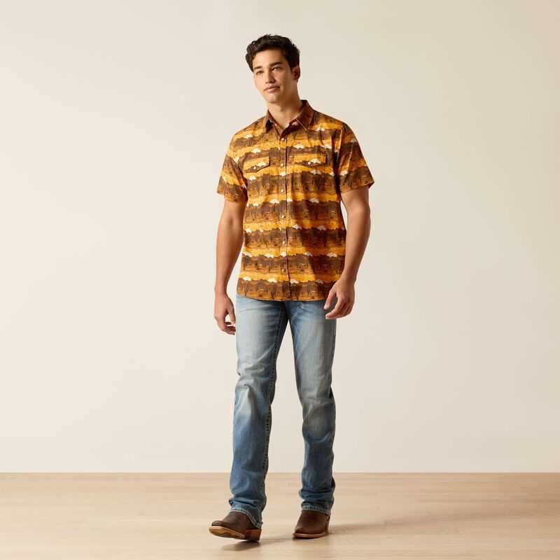 Ariat Heath Retro Fit Shirt Mink | 475KINOAM