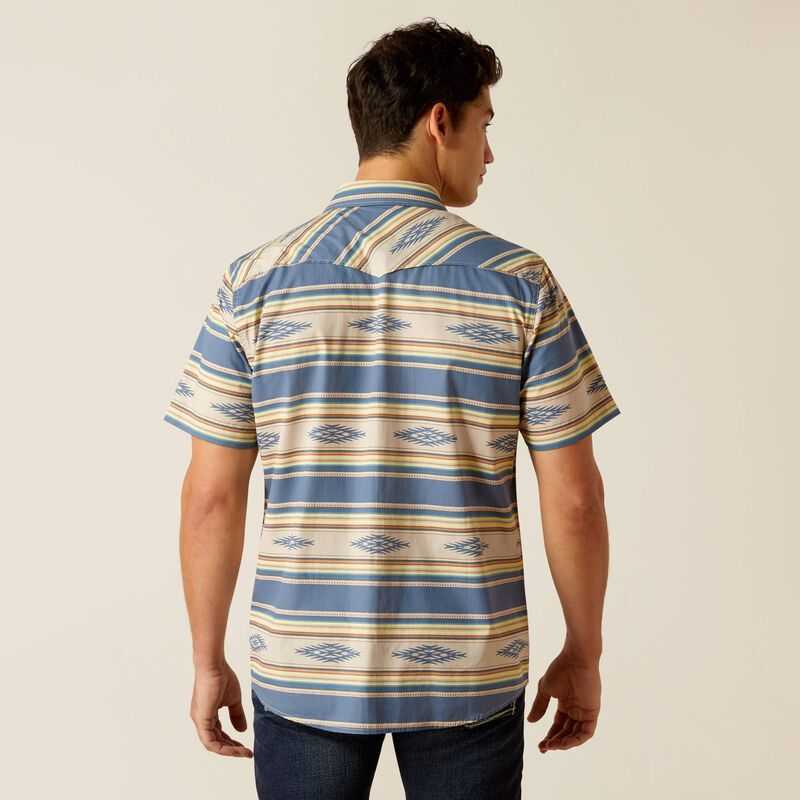 Ariat Hebastian Retro Fit Shirt Sandshell | 921ZMUAGW