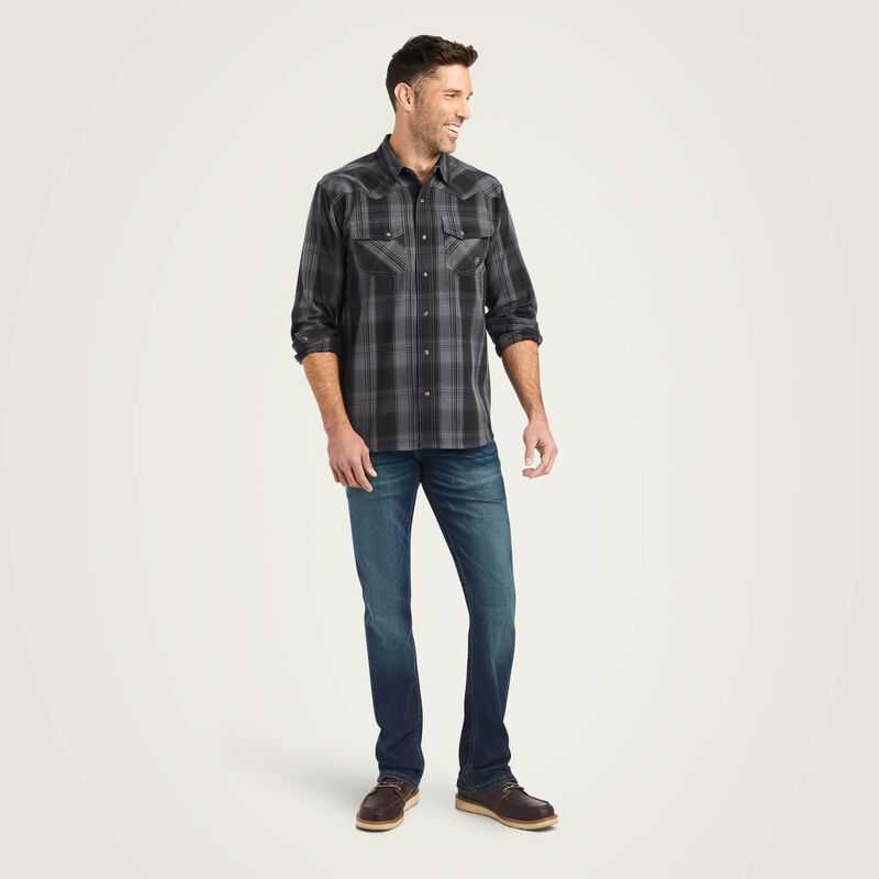 Ariat Herrold Retro Fit Shirt Black | 189AMRWUB