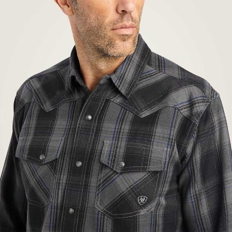 Ariat Herrold Retro Fit Shirt Black | 189AMRWUB