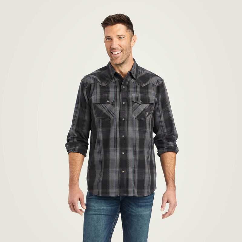 Ariat Herrold Retro Fit Shirt Black | 189AMRWUB