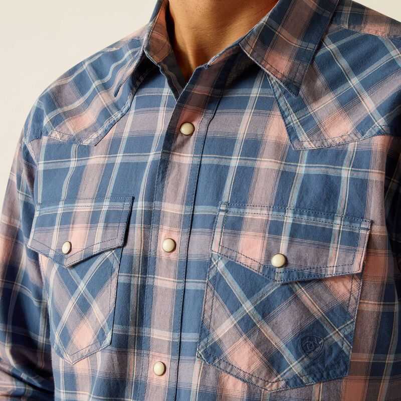 Ariat Hershy Retro Fit Shirt Antracite | 871OVINLE