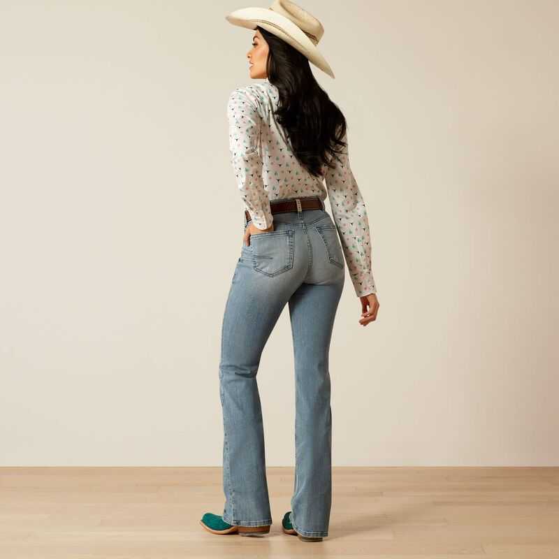 Ariat High Rise Bessie Boot Cut Jean Sabine | 593YTNOMA