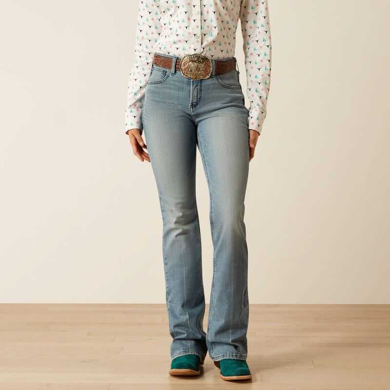 Ariat High Rise Bessie Boot Cut Jean Sabine | 593YTNOMA