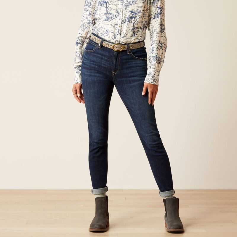 Ariat High Rise Bridle Skinny Jeans Puerto Rico | 156RGDFYN