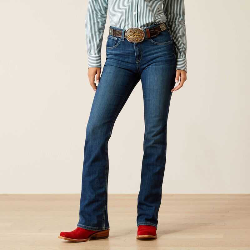 Ariat High Rise Lydia Boot Cut Jeans Portland | 497ZTWMSG