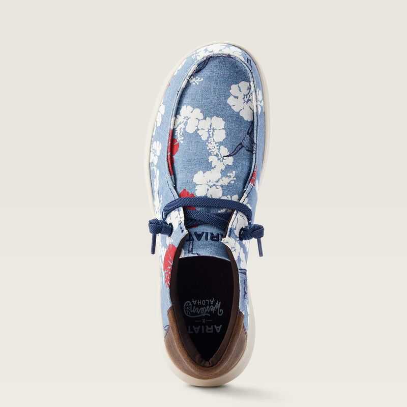 Ariat Hilo Western Aloha Red White Blue | 956GHJVDQ