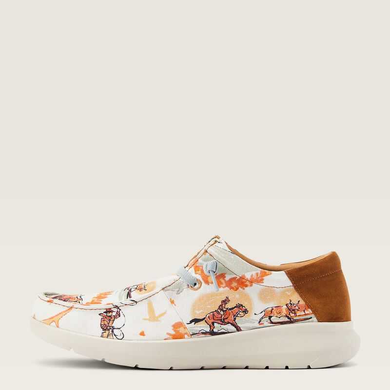 Ariat Hilo Western Aloha Surfing Longhorn Print | 645TSKBOD