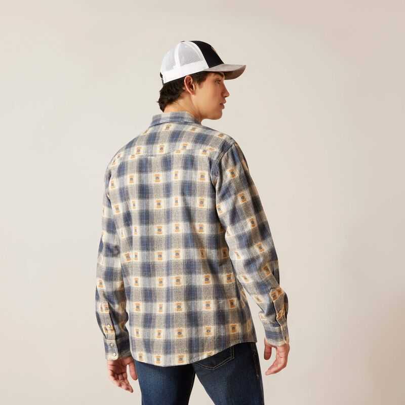 Ariat Hiro Retro Fit Shirt Grey | 614DSFMCY