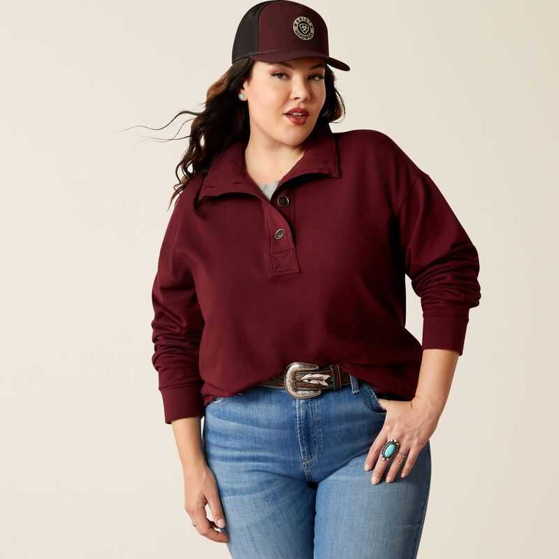 Ariat Hometown Sweatshirt Brown | 875FMRNCS