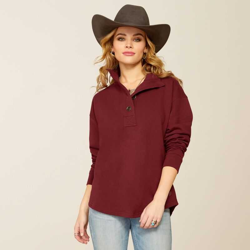 Ariat Hometown Sweatshirt Brown | 875FMRNCS