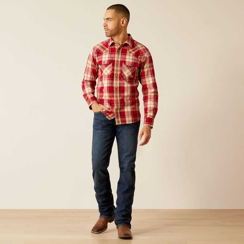 Ariat Honor Retro Fit Shirt Rosewood | 342EDXBJH