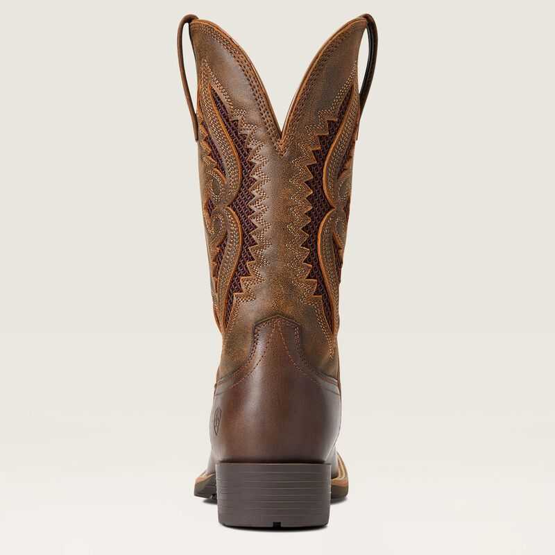 Ariat Hybrid Rancher VentTek 360 Western Boot Brown | 513DPNLEI