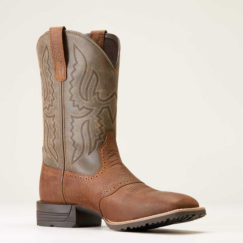 Ariat Hybrid Ranchway Western Boot Earth | 825BMNCDL