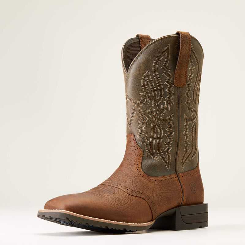 Ariat Hybrid Ranchway Western Boot Earth | 825BMNCDL