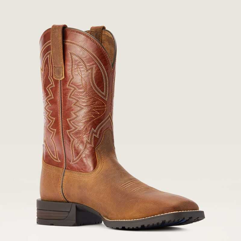 Ariat Hybrid Ranchwork Western Boot Sorrel Crunch | 251OPRNMJ