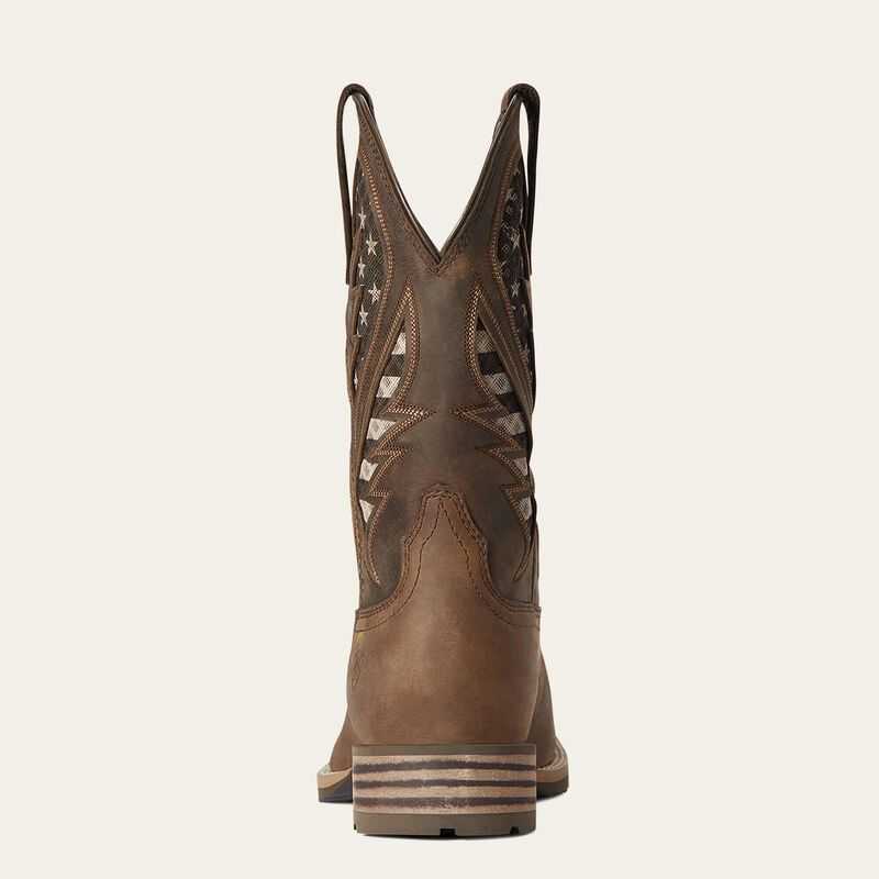 Ariat Hybrid VentTEK Western Boot Brown | 528NLWVHJ