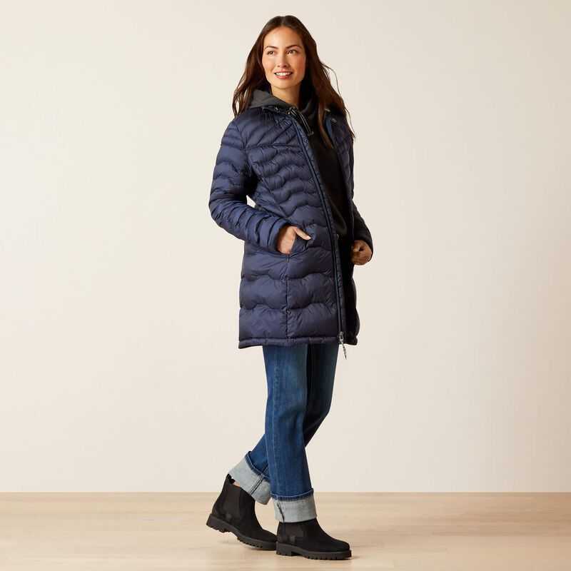 Ariat Ideal Down Coat Navy | 924GYPTDZ