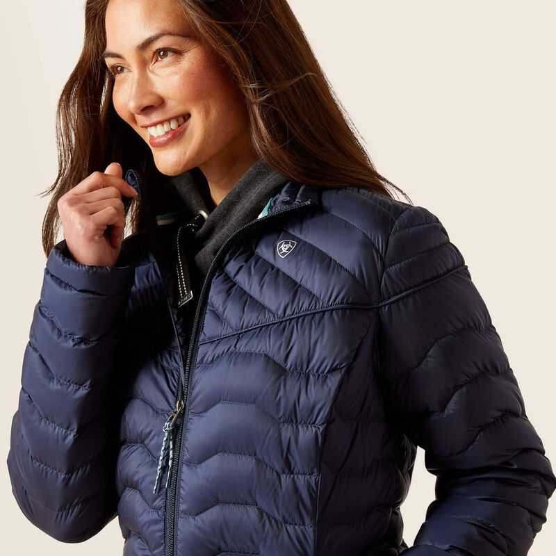 Ariat Ideal Down Coat Navy | 924GYPTDZ