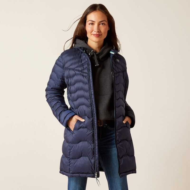 Ariat Ideal Down Coat Navy | 924GYPTDZ