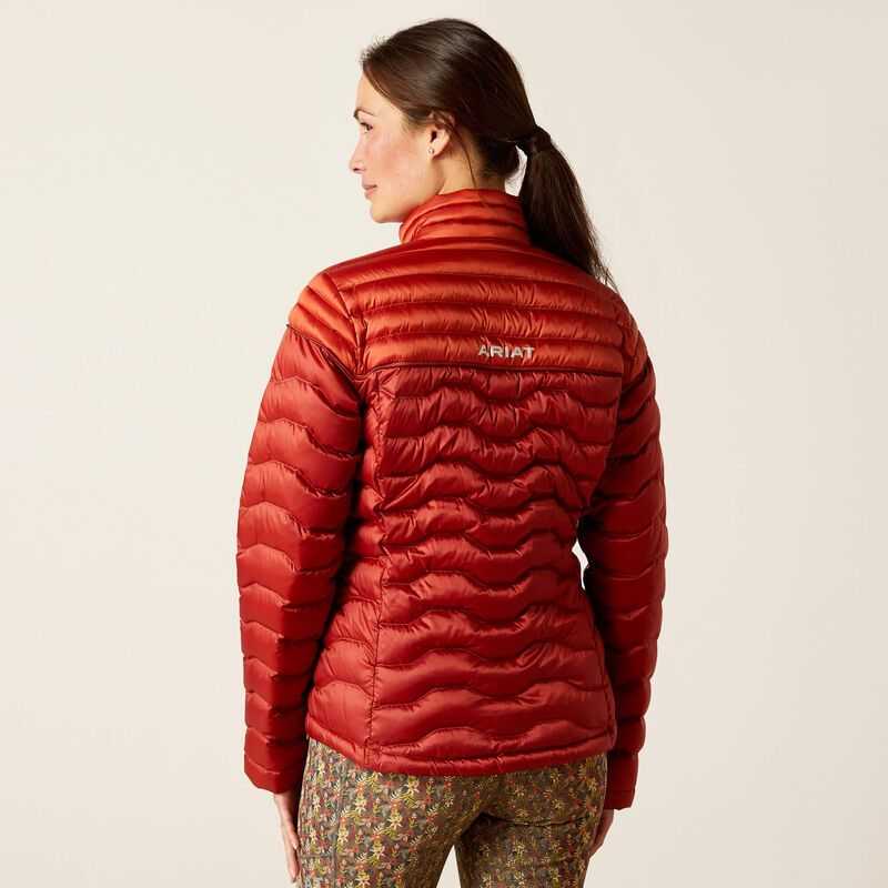 Ariat Ideal Down Jacket Red | 468WQLYZH