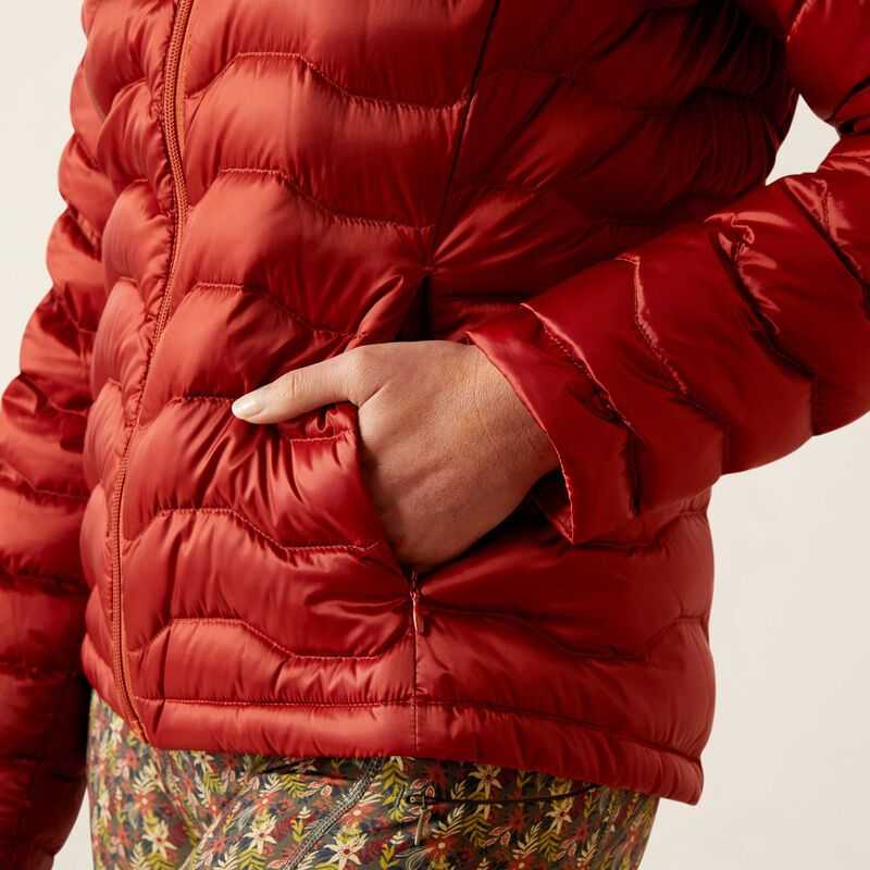 Ariat Ideal Down Jacket Red | 468WQLYZH