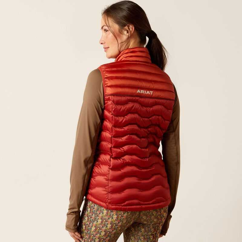 Ariat Ideal Down Vest Red | 179MHAJBI