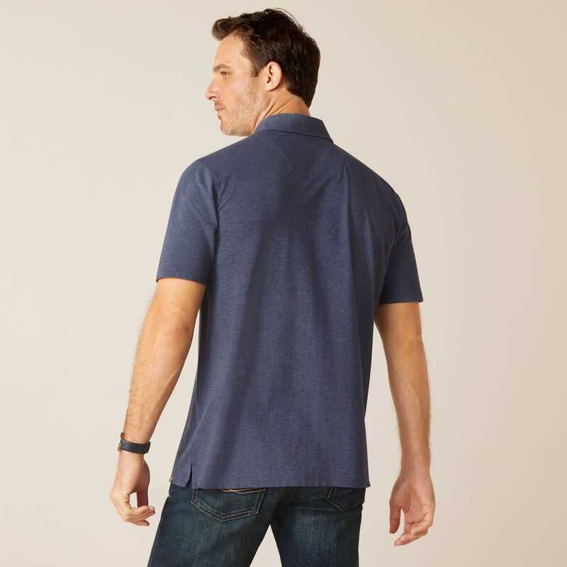 Ariat Ingleside Shirt Navy | 436CKLOMT