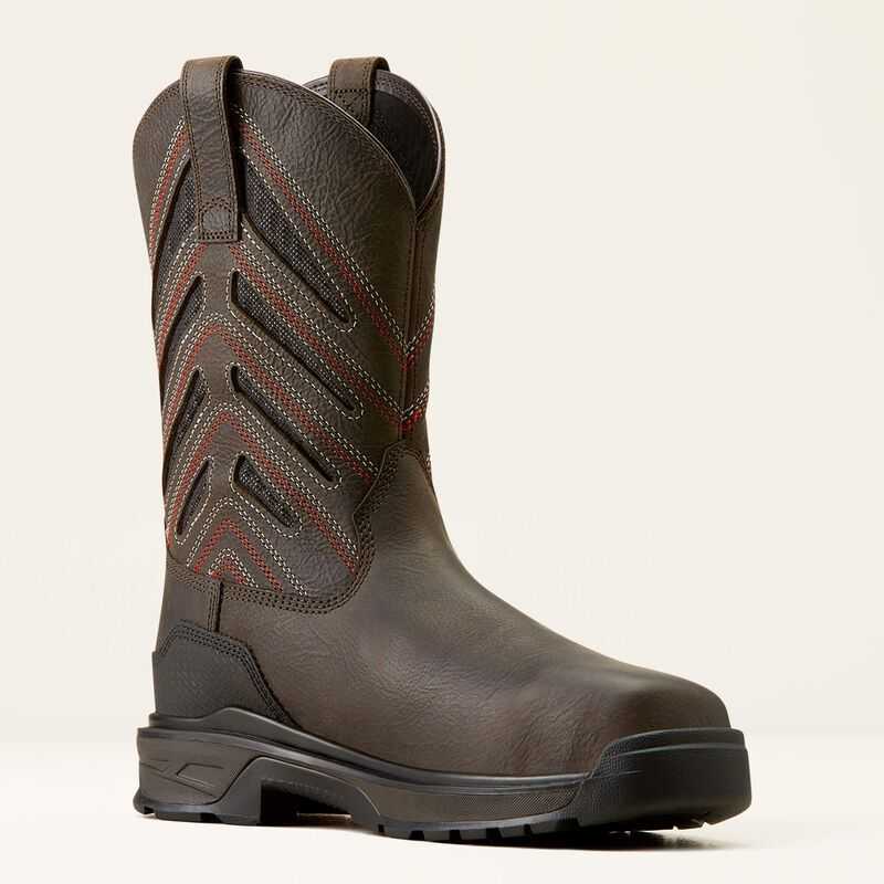 Ariat Intrepid VentTEK Composite Toe Work Boot Coffee | 421UJMYPZ