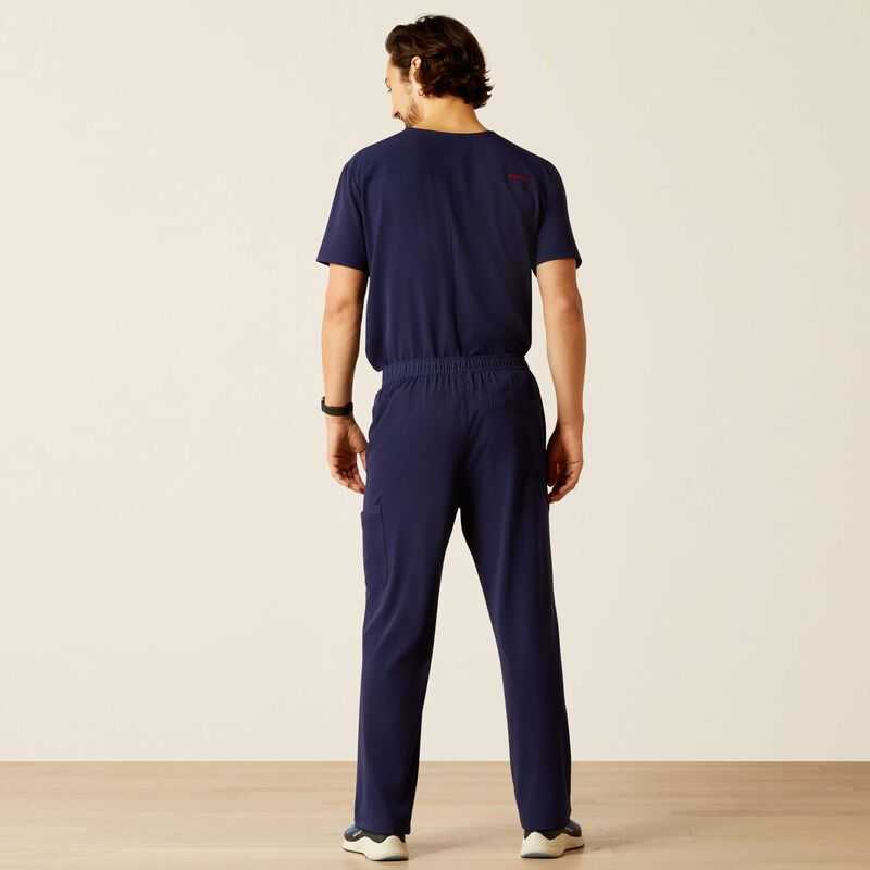 Ariat Jacobi Utility Stretch Scrub Pant Navy | 893FHADGY