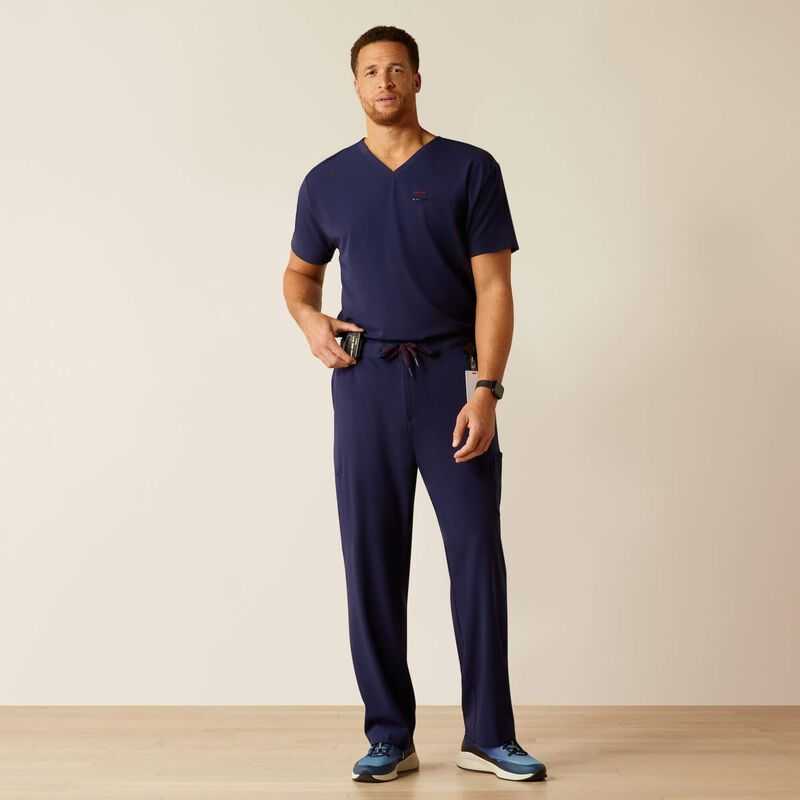 Ariat Jacobi Utility Stretch Scrub Pant Navy | 893FHADGY