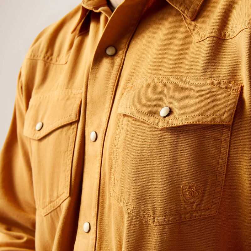 Ariat Jurlington Retro Fit Shirt Orange | 438FXPENL