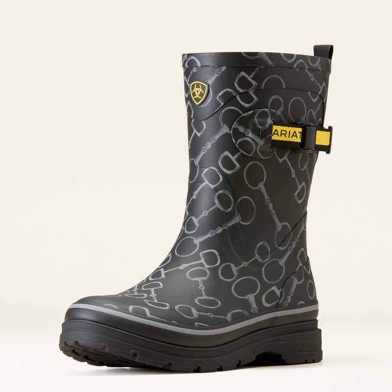 Ariat Kelmarsh Mid Rubber Boot Black | 927SKZRNI