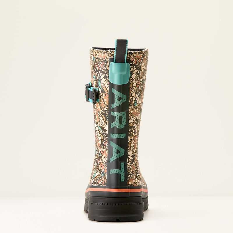 Ariat Kelmarsh Mid Rubber Boot Butterfly | 491UXSGQP