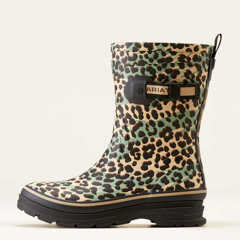 Ariat Kelmarsh Mid Rubber Boot Leopard Camo | 692NLQXCE