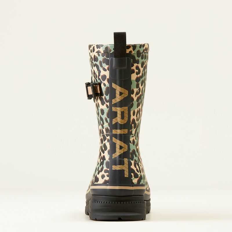 Ariat Kelmarsh Mid Rubber Boot Leopard Camo | 692NLQXCE