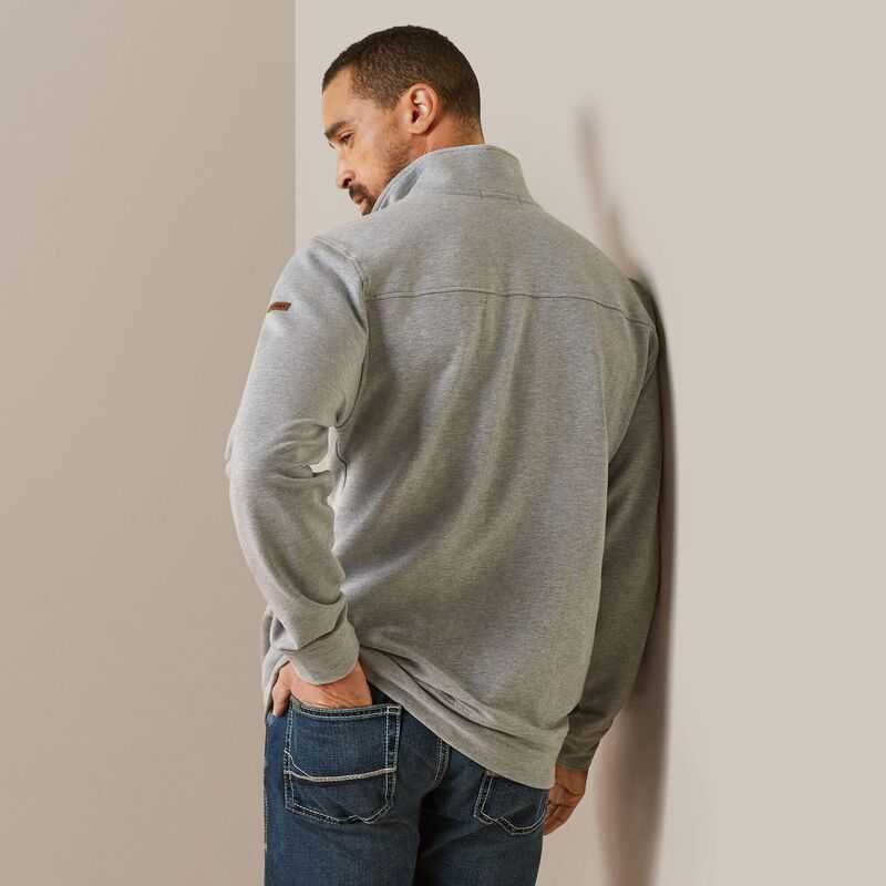 Ariat Kentfield Sweatshirt Grey | 601NUQSZK