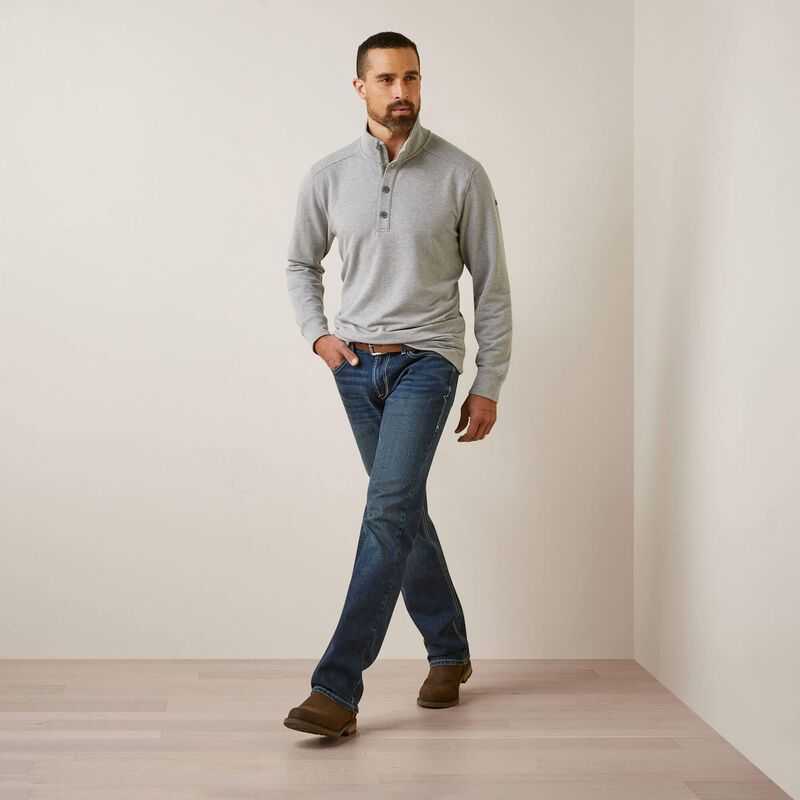 Ariat Kentfield Sweatshirt Grey | 601NUQSZK