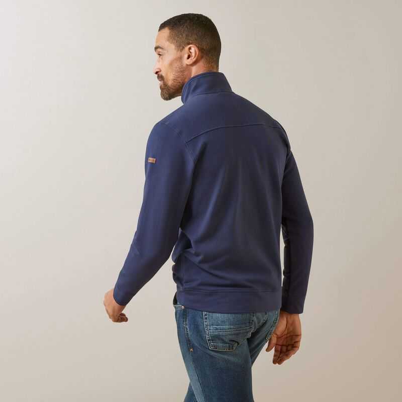 Ariat Kentfield Sweatshirt Navy | 980SHKDFJ