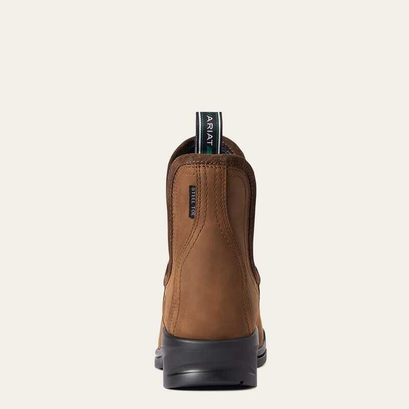 Ariat Keswick Steel Toe Paddock Boot Brown | 085RYFXOE