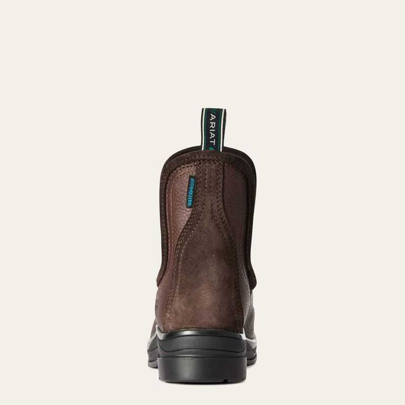 Ariat Keswick Waterproof Boot Dark Brown | 046GSTULD