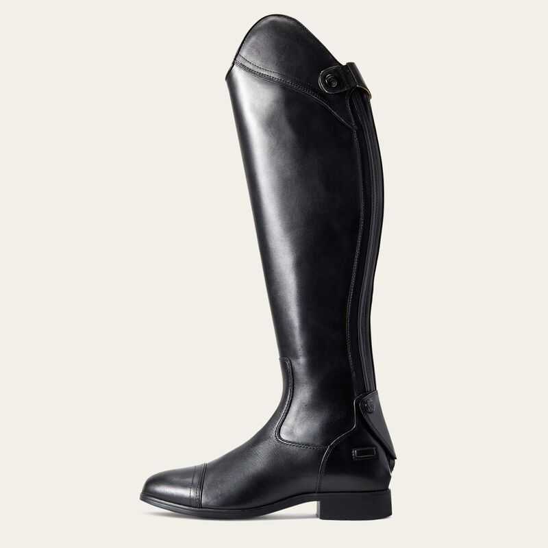 Ariat Kinsley Dress Tall Riding Boot Black | 702DBLMKC