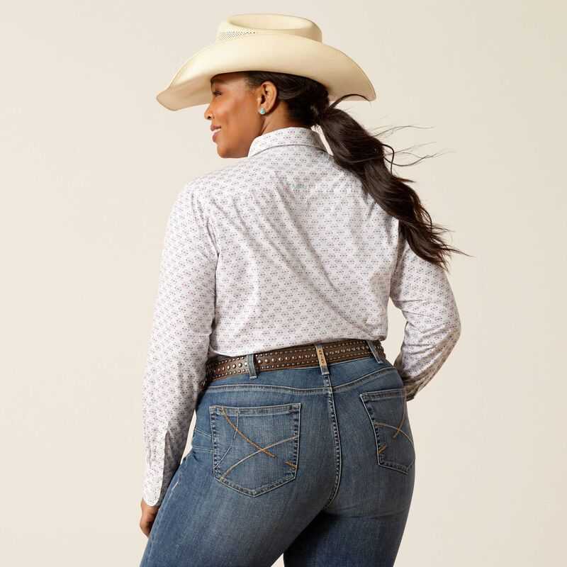 Ariat Kirby Stretch Shirt Izel Print | 364FWIYTR