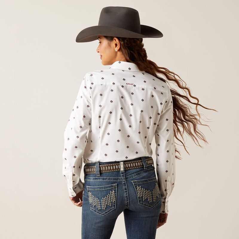 Ariat Kirby Stretch Shirt Thunderbird Print | 295XREJYL